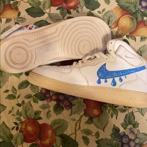 custom high top Air Force one